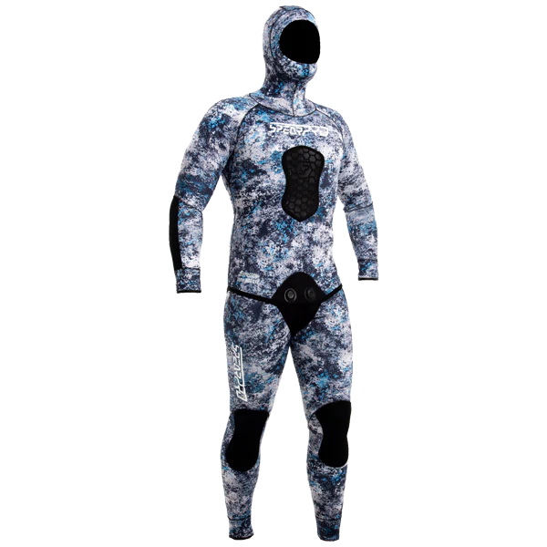 Open-cell thermal freediving wetsuit