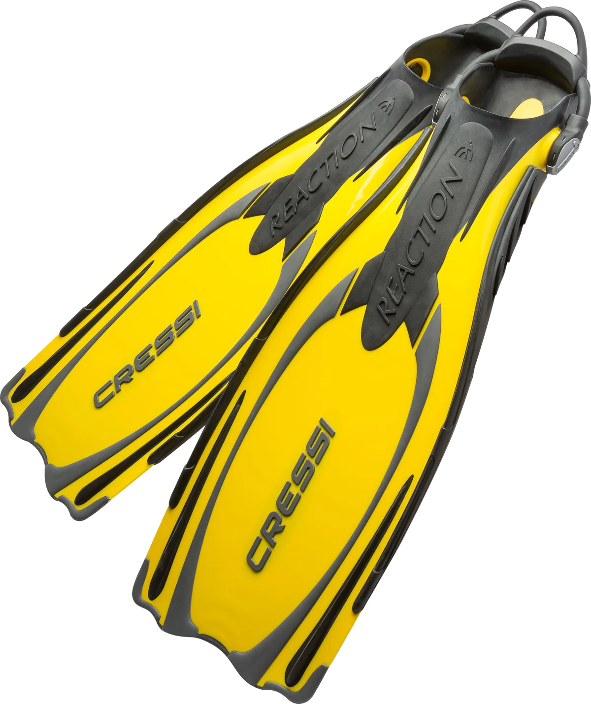 Cressi Reaction open-heel scuba diving fins