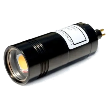 Helmet-mounted underwater dive light