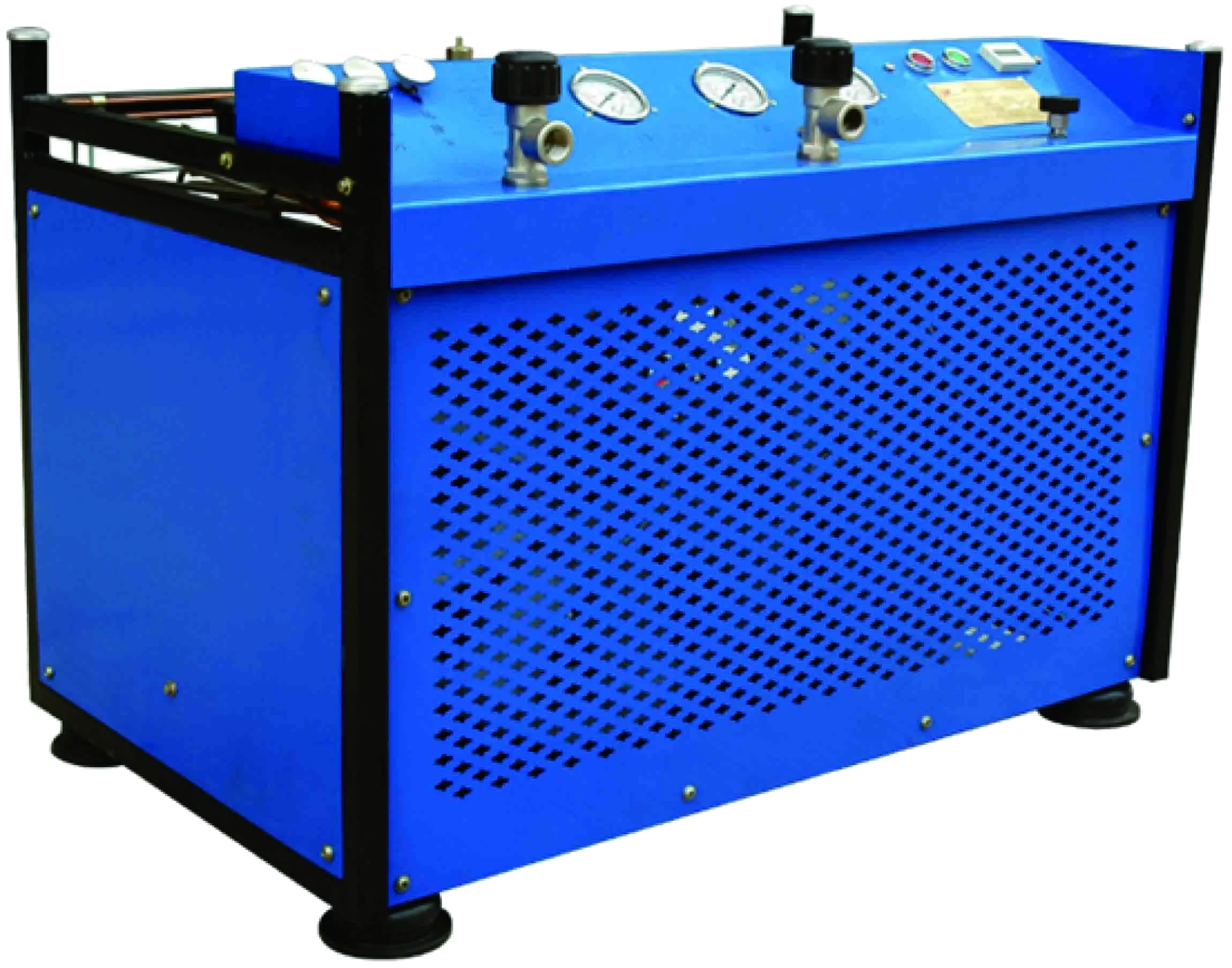Bauer high-pressure surface air compressor for diving operations