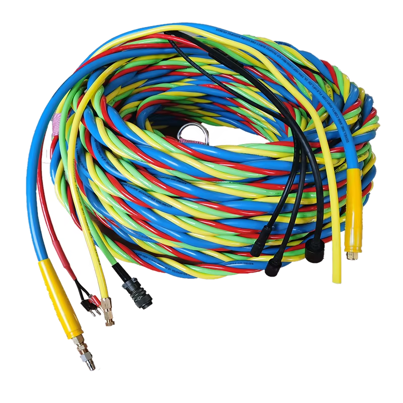 Surface supplied diver umbilical coil